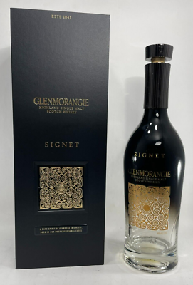GLENMORANGIE - SIGNET - 750 ml. Whisky Empty Glass Bottle with Box