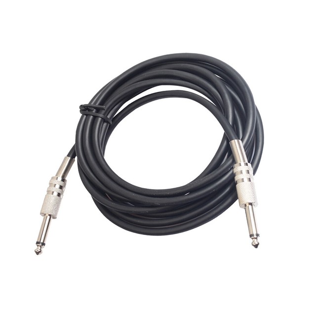 1/4inch Electric Guitar Bass Cable Amp Cord for String Instrument Parts
