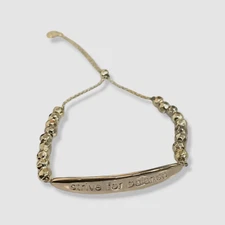 Gorjana Women's Silver Power Intention Strive For Balance Bracelet