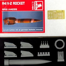 Brengun Models 1/144 German A4 or V-2 ROCKET Resin & Photo Etch Kit