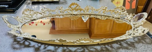 Formalities Metal 4 Pc. Vanity Set Collection Baum Bros Rare Vintage Free Ship! - Picture 8 of 12