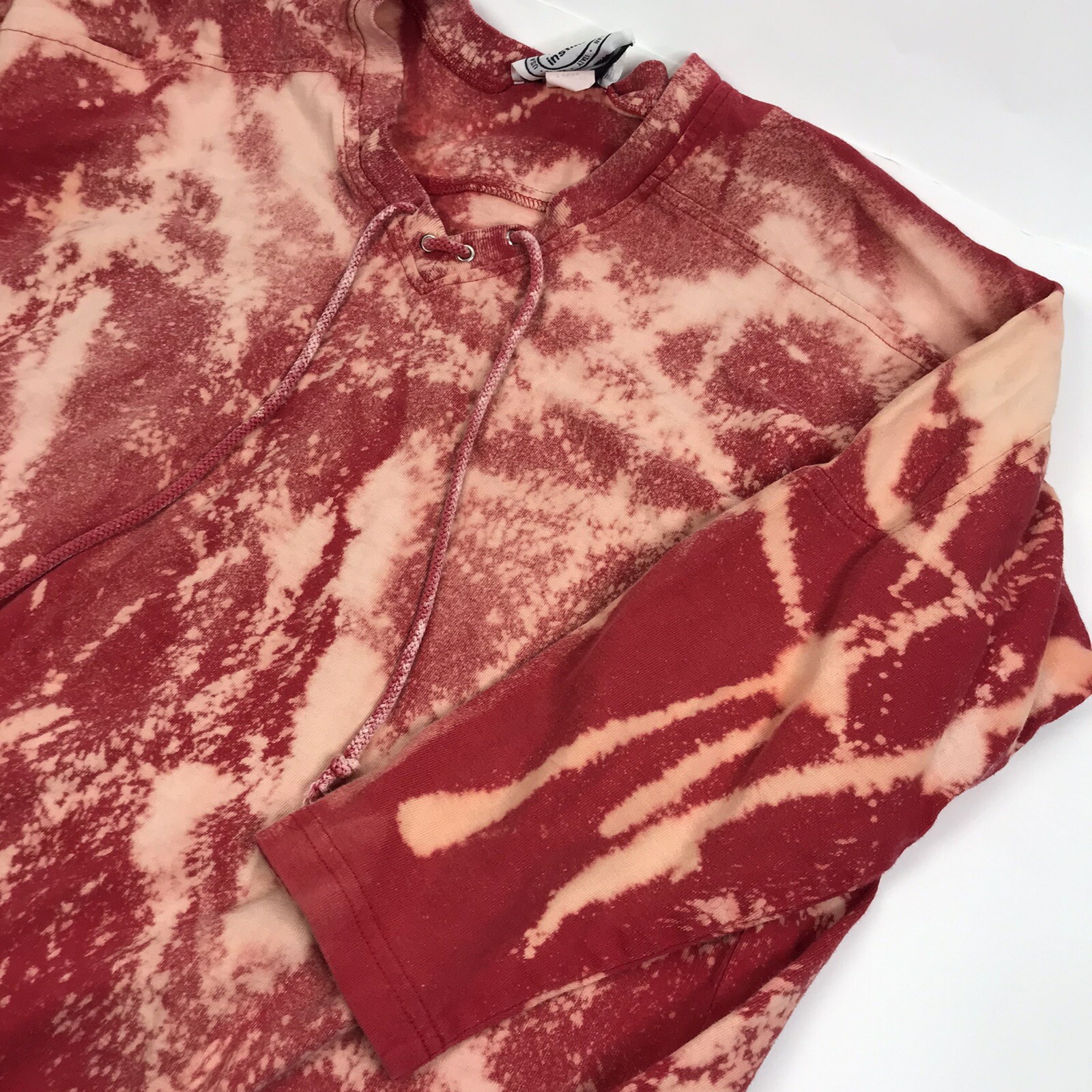 Vintage Top Bleached Tee Basic Instinct Large Ove… - image 9