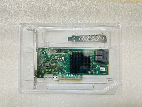NEW LSI SAS 9341-8I 12GB 8 PORT RAID CONTROLLER+2PCS 8643 to 4 SATA cable - Afbeelding 5 van 6
