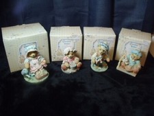 Cherished Teddies SET OF FOUR FROM THE NURSERY RHYME SET WITH FREE SHIPPING