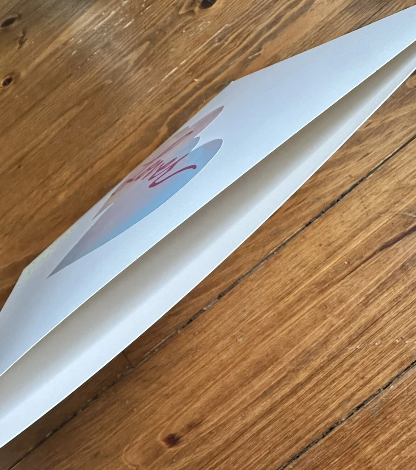 Lover Live from Paris Custom Vinyl Sleeve For 2025 version Heart Shaped Record Foto 3 de 4