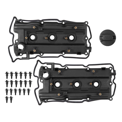 Valve Cover w/ Gasket BoltCap For Nissan Frontier Pathfinder Xterra 4.0L 2005-19 - Picture 4 of 24
