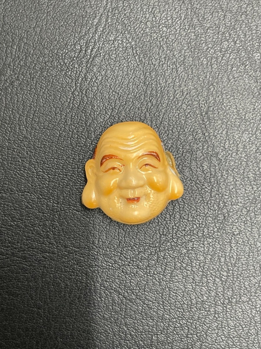 Vintage Toshikane Japan Fortune Gods Porcelain Buttons 5 of 7