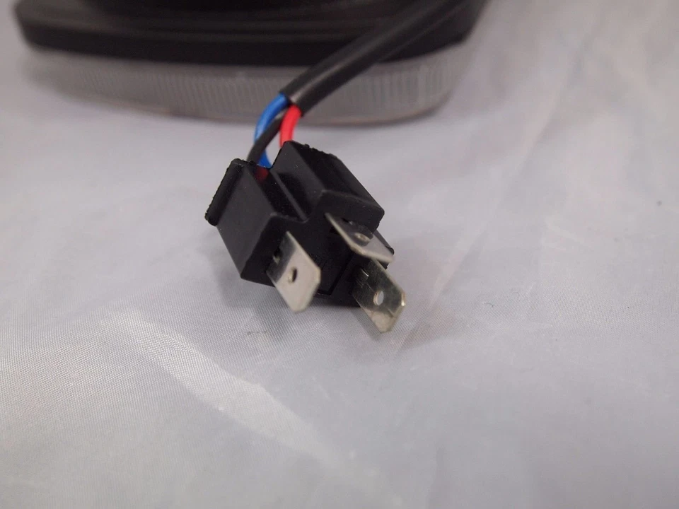 7x6" inch 15 LED H6054 Headlights & Relay Harness High/Low Beam 6000K 45W -Pair - Image 4 of 4