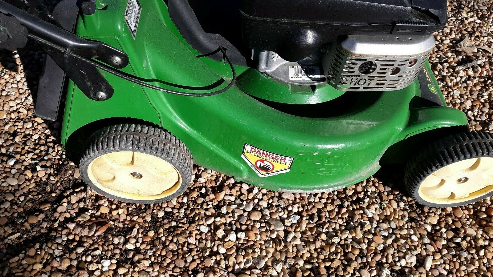 used Vintage JOHN DEERE jx75 WALK BEHIND MOWER eBay