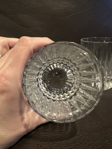 (2) Fostoria Heritage Clear Double Old Fashioned Cocktail Glasses Whisky Nice!! - Picture 5 of 13