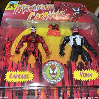 Maximum Carnage Venom Battle Pack Action Figures Set Venom/Carnage