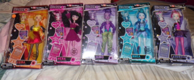 5 SpacePop Princess Dolls Athena Rhea Juno Hera Luna & Pets Madame