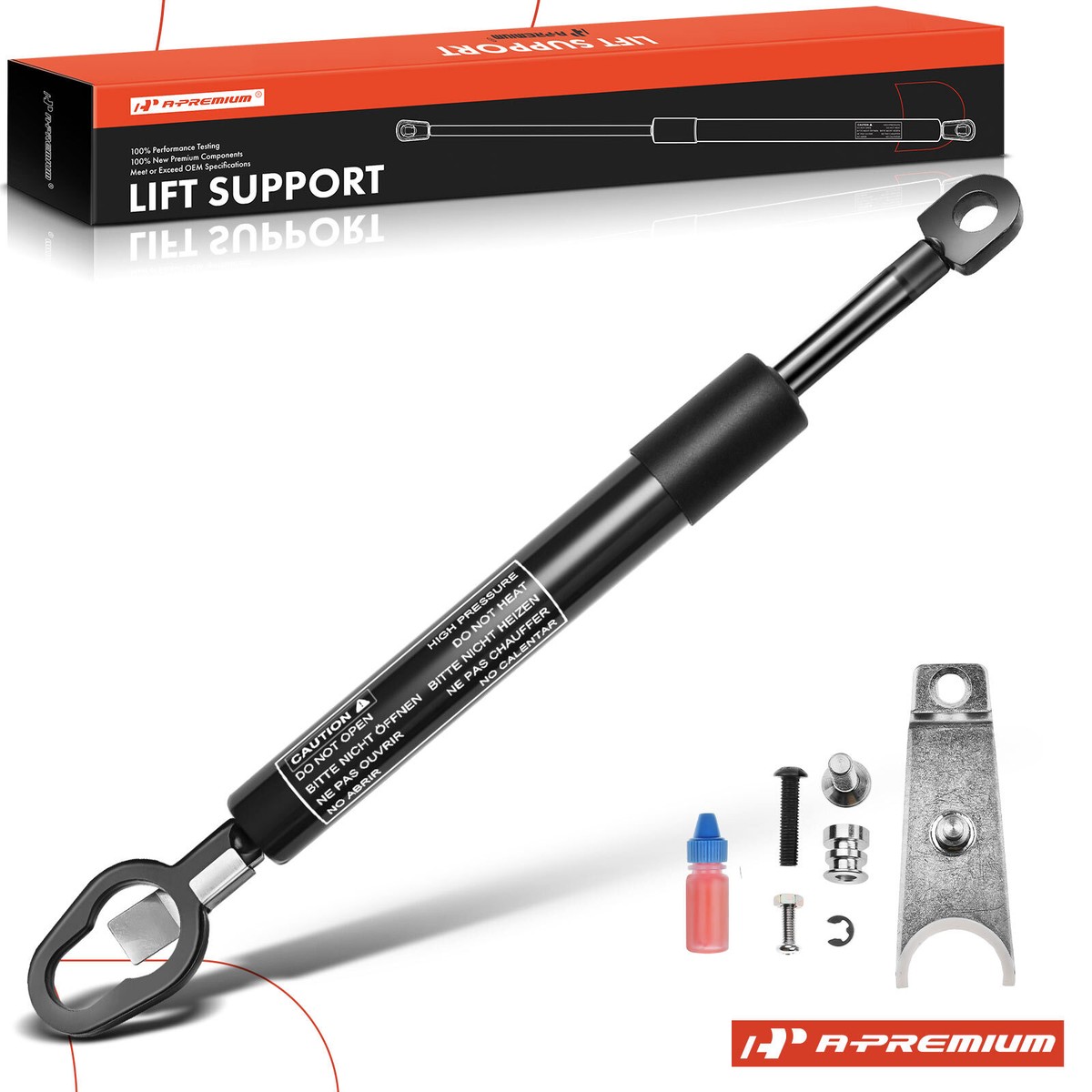 Rear Trunk Struts With Spoiler A-Premium Trunk Lift Supports For Nissan ...