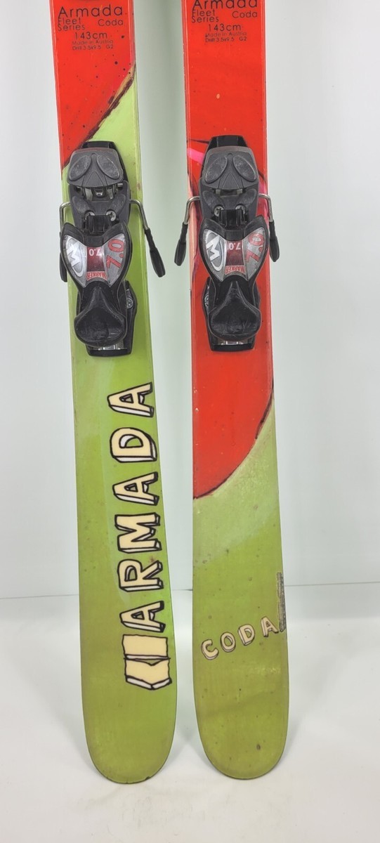 Armada Coda 143cm Skis w/ Marker 7.0 Bindings | eBay