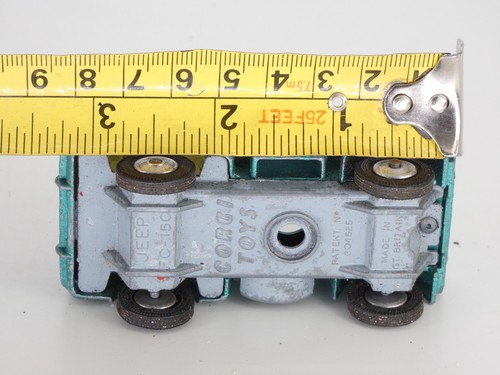 Corgi Jeep FC 150 Hydraulic Tower Wagon 478 Toy Truck Model Vintage Diecast - Picture 10 of 10
