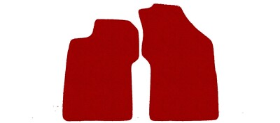 Rot Fußmatten, Teppiche VORNE für Alfa Romeo GT coupe 2004-2010 14xRand