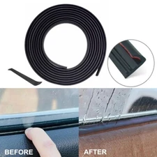 For Honda 2m V-Shape Car Side Windows Seal Strip Rubber Filler Noise Insulations