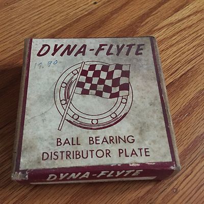 1961 1962 DODGE NEW OLD STOCK DYNA-FLYTE MODEL 502 DISTRIBUTOR PLATE NIB