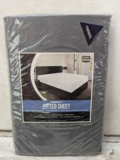 Utopia Bedding Microfiber Fitted Sheet Grey Twin Xl Read
