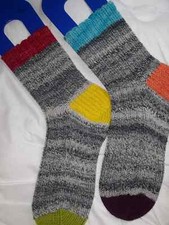 Hand knit socks
