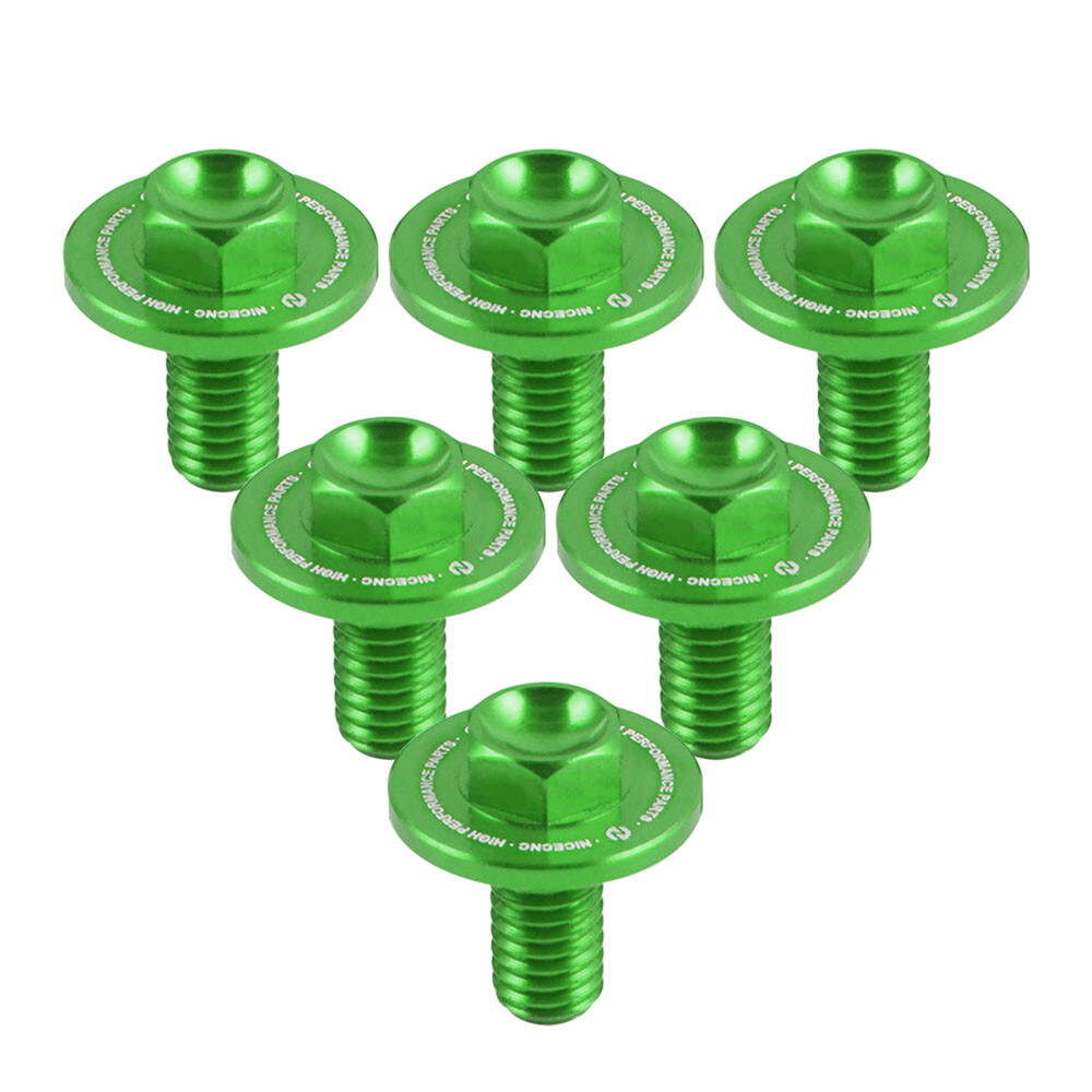 Front Fork Guard Bolts Screws For Kawasaki KX125 250 0508 KX250F 450F