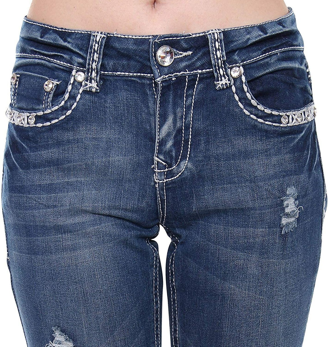 Sexy Couture jack David Womens Denim Stretch Bootcut Sexy Couture jack David Womens Denim Stretch Bootcut