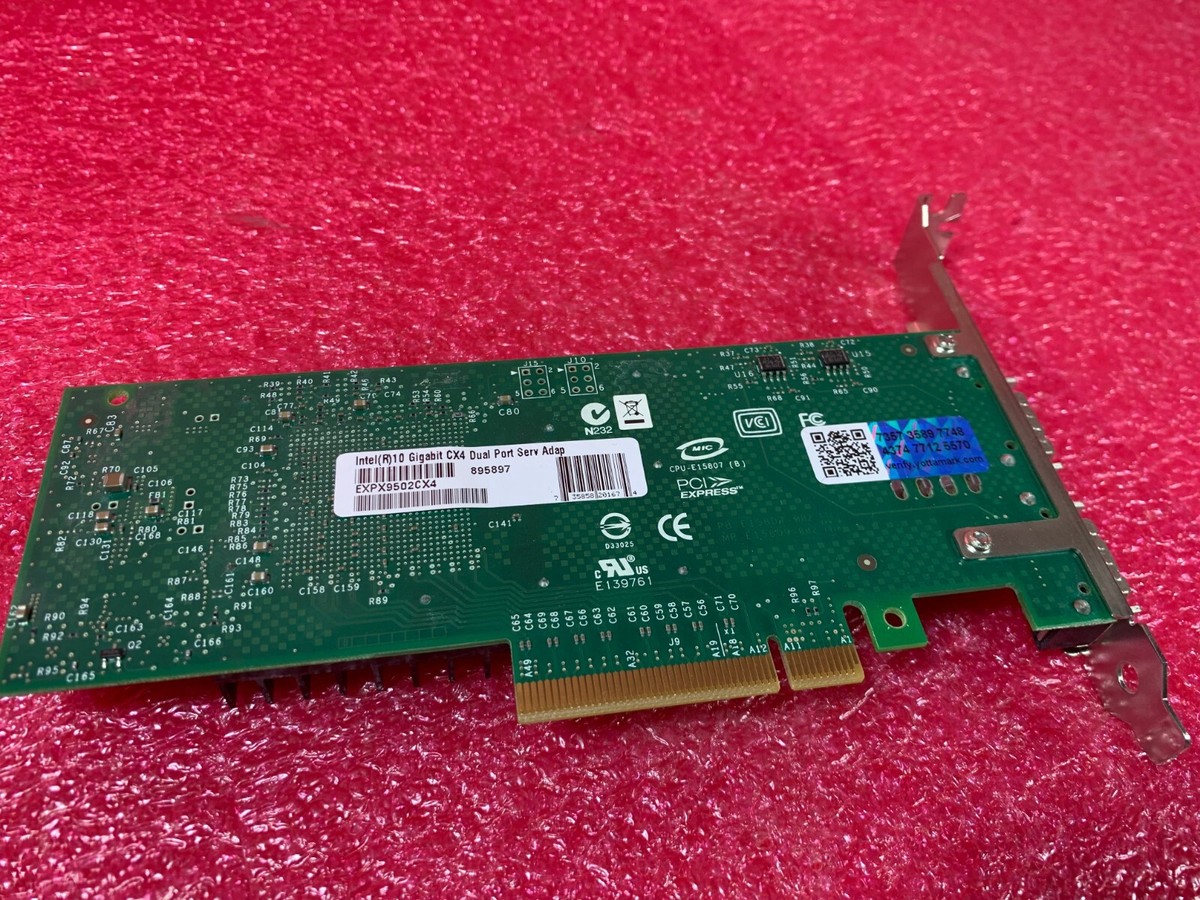(未使用･未開封品)Intel 10 Gigabit CX4 Dual Port Server Adapter Amazon.com: Intel 10 Gigabit CX4 Dual Port Server Adapter