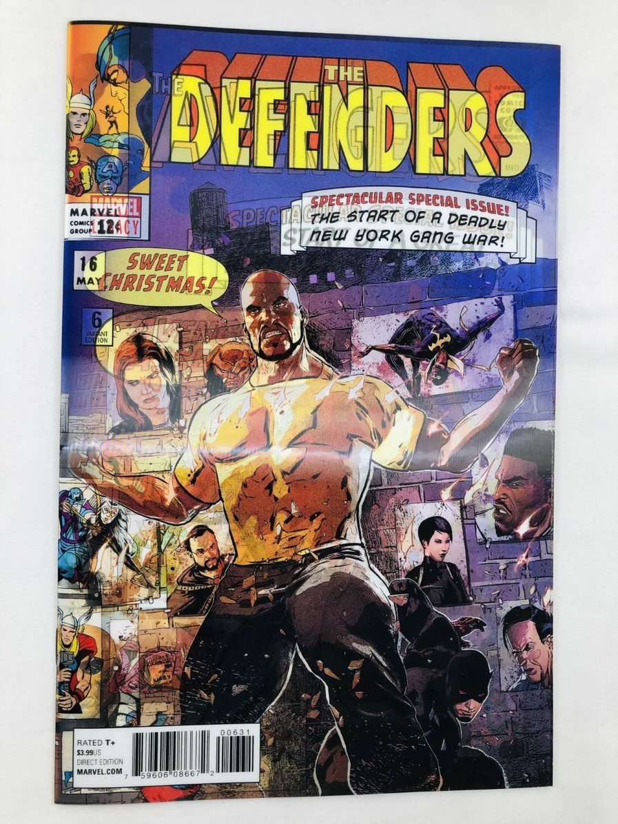 The Defenders #6 Avengers #16 Homage Lenticular Variant Marvel