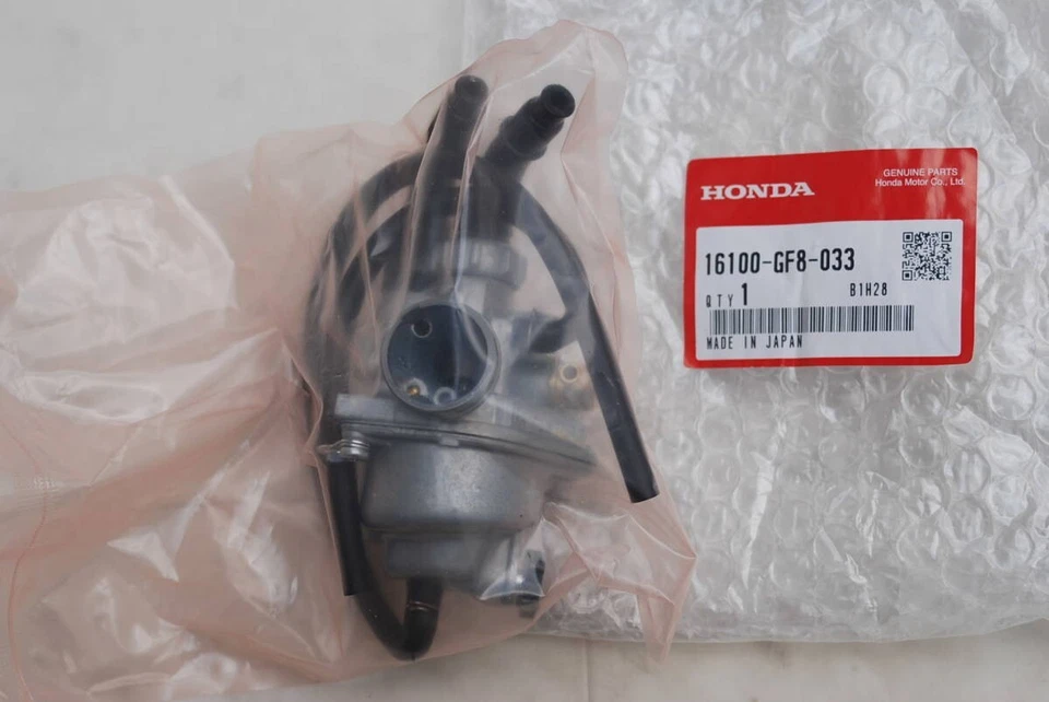 Assy de carburateur HONDA QR50 16100-GF8-033 neuf d'origine OEM - Photo 4/4