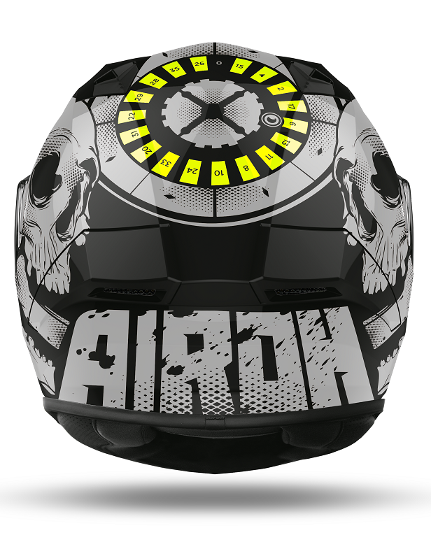 Casco Integral AIROH VALOR AKUNA YELLOW GLOSS - TODO PARA TI Y TU MOTO