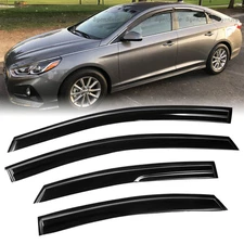 For Hyundai Sonata 2015-2019 Window Visors Vent Shade Rain Guards Deflector 4pcs