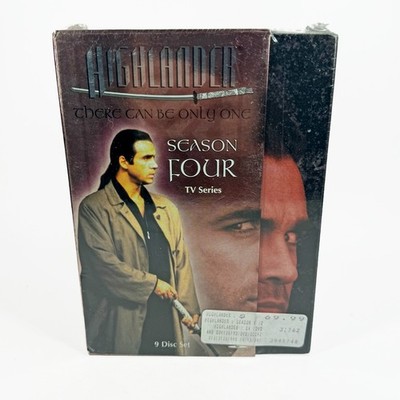 Highlander 1992 TV Show Season 4 DVD Set. There Can Be Only One!