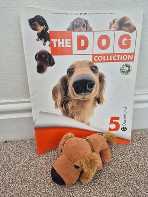 ECHTE THE DOG ARTLIST KOLLEKTION - DACKEL PLÜSCHWEICHES SPIELZEUG + MAG