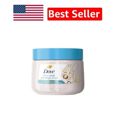 Deeply Nourishing Macadamia Rice Milk Scrub - Exfoliate & Indulge 15 oz