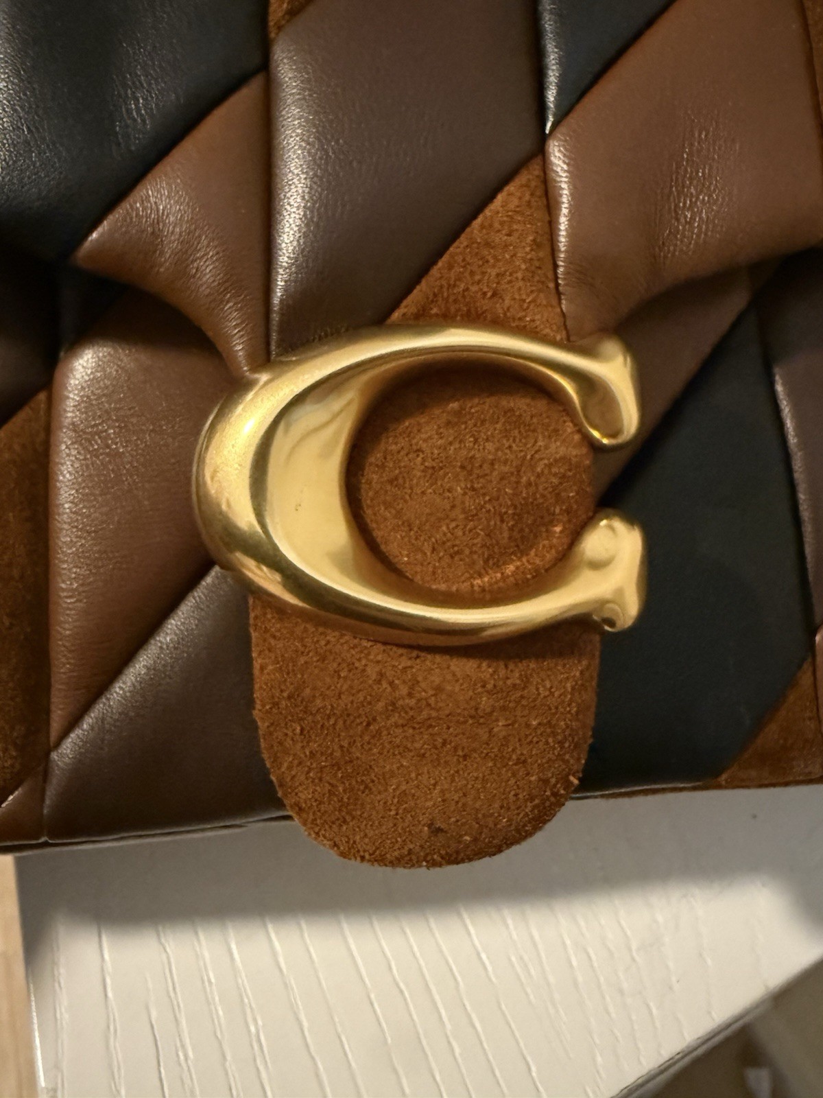 Coach Quilted Patchwork Tabby 26 - image 2