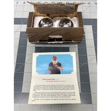 Vtg Lotus Pond Baoding Balls Silver Chromium Plated Hand Exercise Chime Therapy