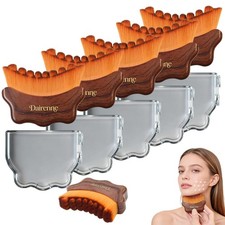 Lymphatic Contour Face Brush - Facial Sculpting Anti-Puffiness Tool Ultra...