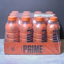 Discontinued 12 Pack PRIME Hydration Orange Flavor 16.9 oz each BB 1/25