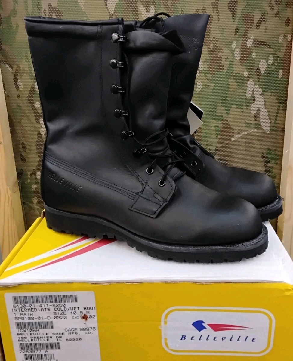 Belleville ICWB Intermediate Cold Wet Boots Gore-Tex Black Size