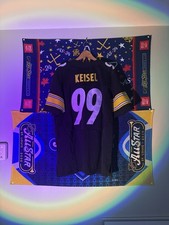 Brett Keisel Pittsburgh Steelers Nike Jersey w/80th Aniv Patch
