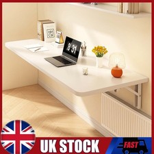 Wall Mounted Table Foldable Floating Laptop Desk Small Space Bedroom Dining Room