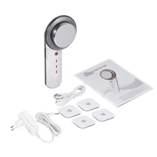3in1 Ultrasound Ultrasonic Body Massager Slimming & Beauty 1MHZ Facial Skin Care