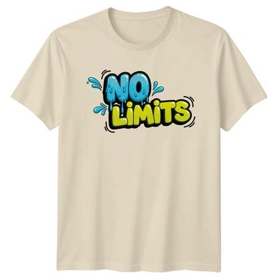 No Limits T-Shirt Graffiti Art Streetwear Geburtstag Geschenk für Sie und Ihn