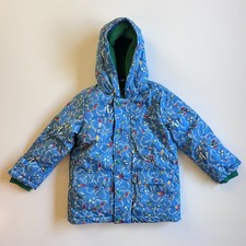 Kids Blue Rocket Winter Coat by Cath Kids London, Size 4-5T