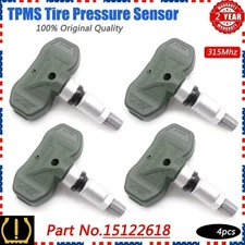4Pcs Tire Pressure Sensor TPMS for Chevy Colorado GMC Canyon HUMMER H3 15122618