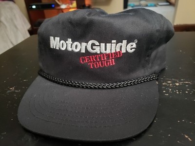 MotorGuide Certified Tough Black Adjustable Snapback Hat One Size Men