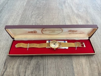 VTG Swiss 1776–1976 Bicentennial Liberty Watch Gold Tone 