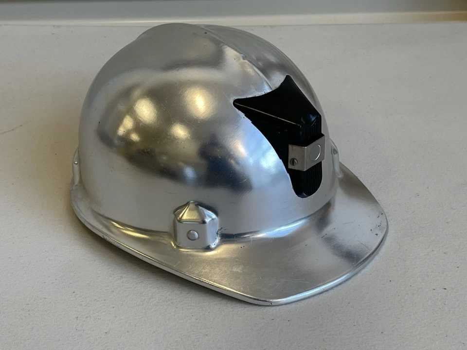 Gorra de seguridad Jackson vintage tipo SC-50 de aluminio con accesorio de lámpara Foto 4 de 4