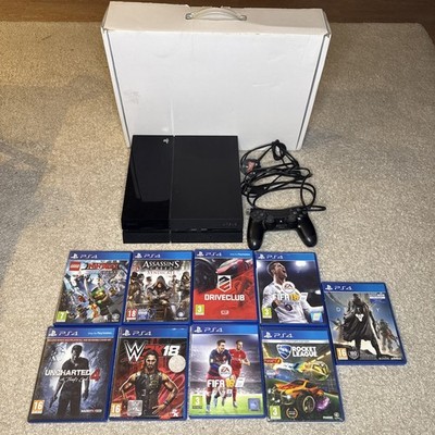 playstation 4 500gb mit Controller und 9 Spielen