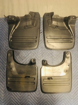 2001-07 Toyota Sequoia Full Set Right/Left Front Rear Mud Flaps Splash Guards OE